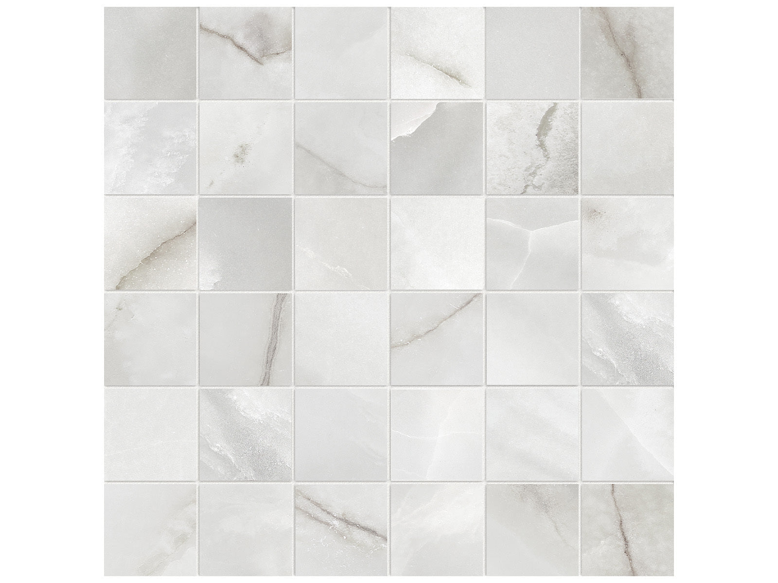 Anatolia - Lumino - Onyx - Mosaïque de porcelaine émaillée mate 5 x 5 cm (2 x 2 po)