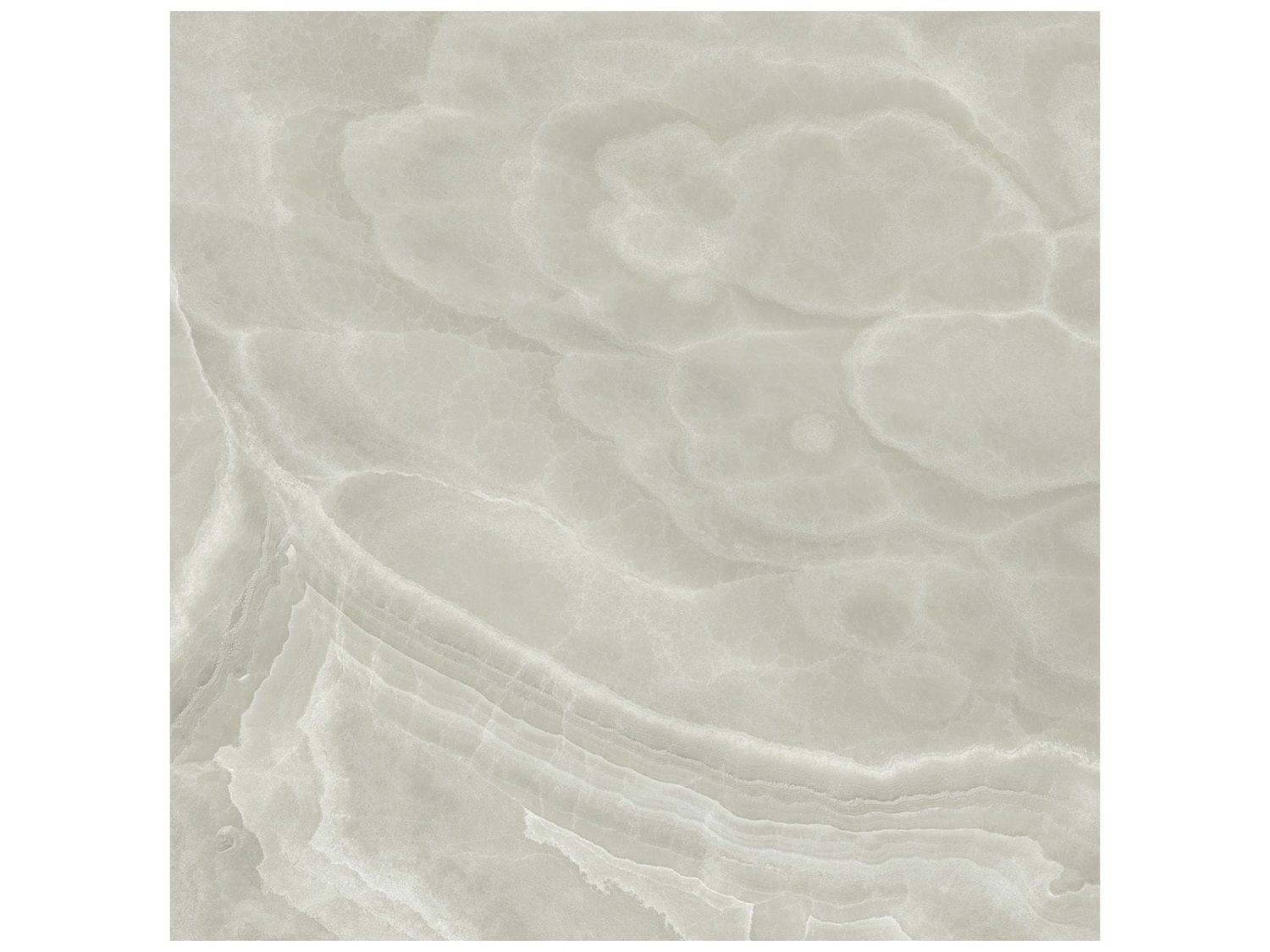 Anatolia - Lustra - Onyx Feather - Tuile de porcelaine Colorsync aspect onyx, fini adouci 120 x 120 cm (48 x 48 po)