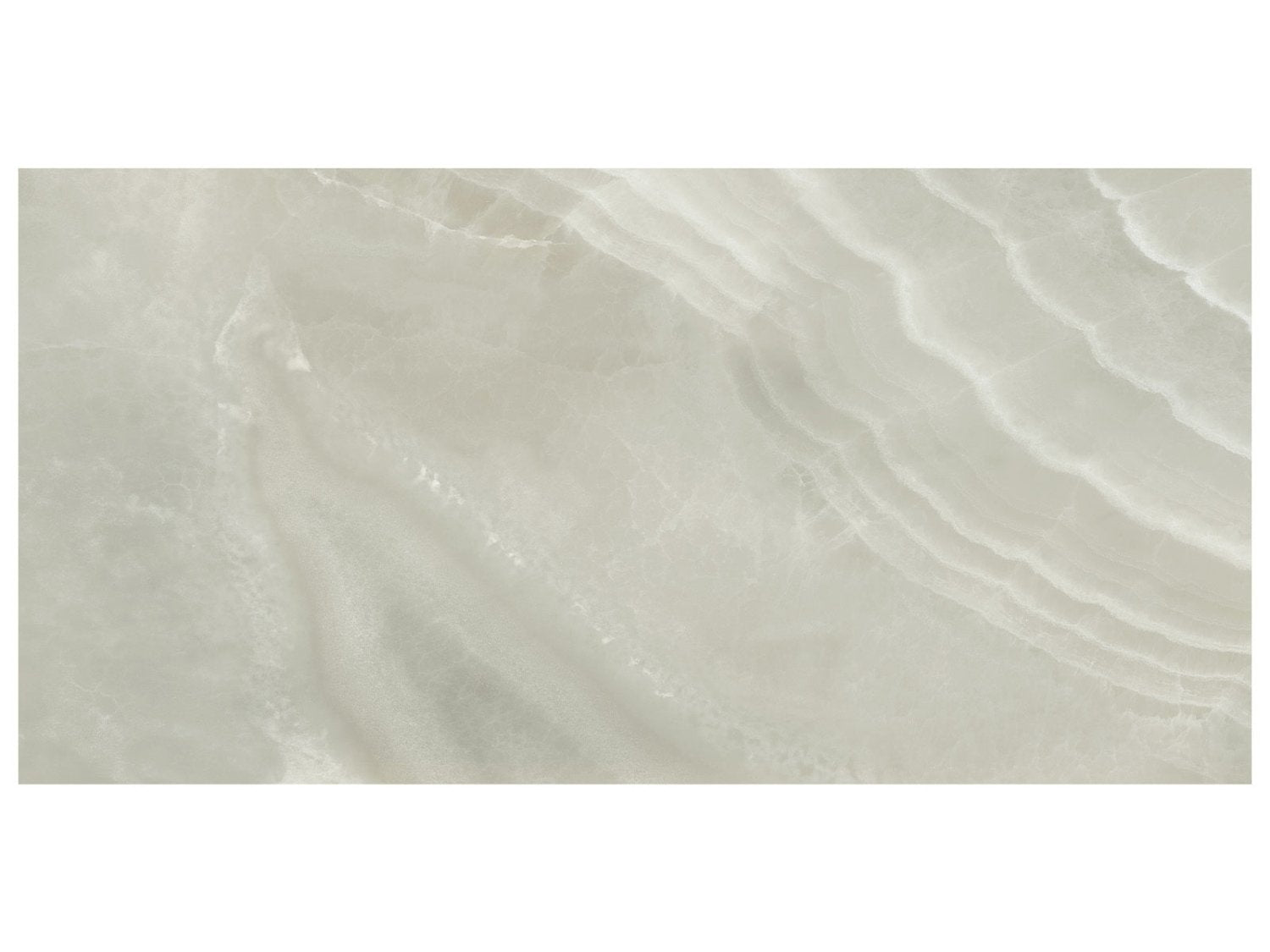 Anatolia - Lustra - Onyx Feather - Tuile de porcelaine Colorsync aspect onyx, fini adouci 60 x 120 cm (24 x 48 po)