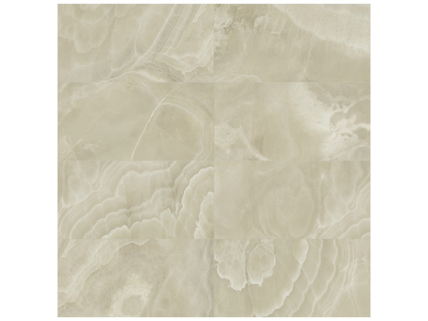 Anatolia - Lustra - Onyx Hazel - Tuile de porcelaine Colorsync aspect onyx, fini adouci 60 x 120 cm (24 x 48 po)