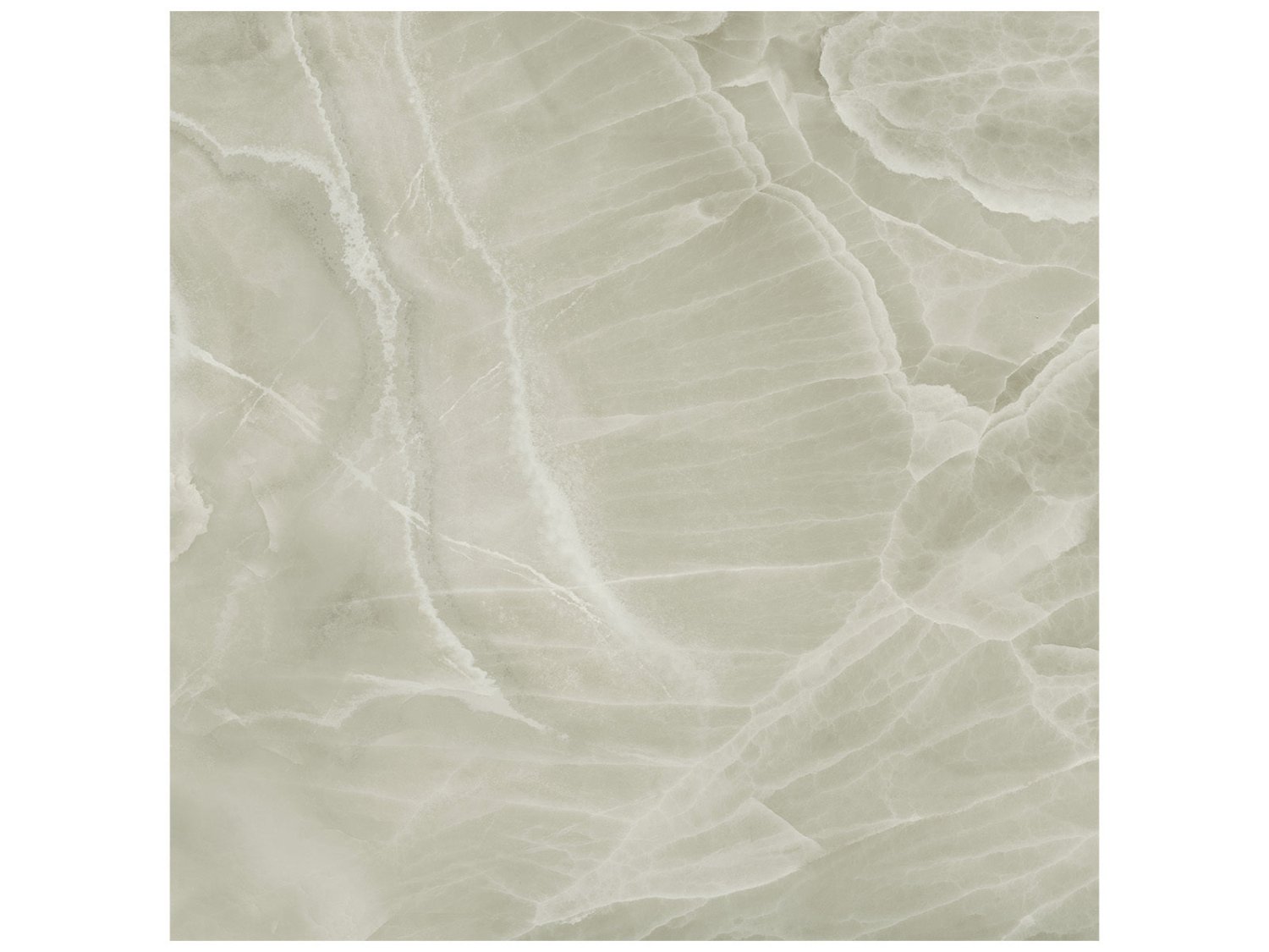 Anatolia - Lustra - Onyx Sage - Tuile de porcelaine Colorsync aspect onyx, fini poli 120 x 120 cm (48 x 48 po)