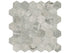 Anatolia - Majesto - Atlantic Ocean - Mosaïque hexagonale de porcelaine colorée dans la masse adoucie 5 cm (2 po)