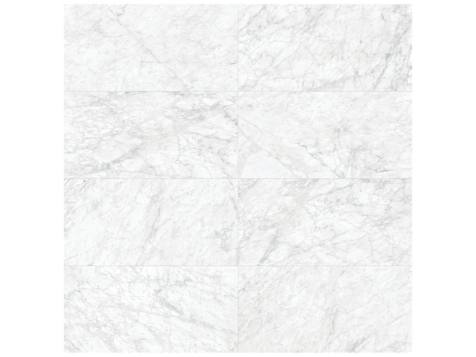Anatolia - Majesto - Bianco Gioia - Tuile de porcelaine colorée dans la masse rectifiée aspect pierre 24 x 48 po