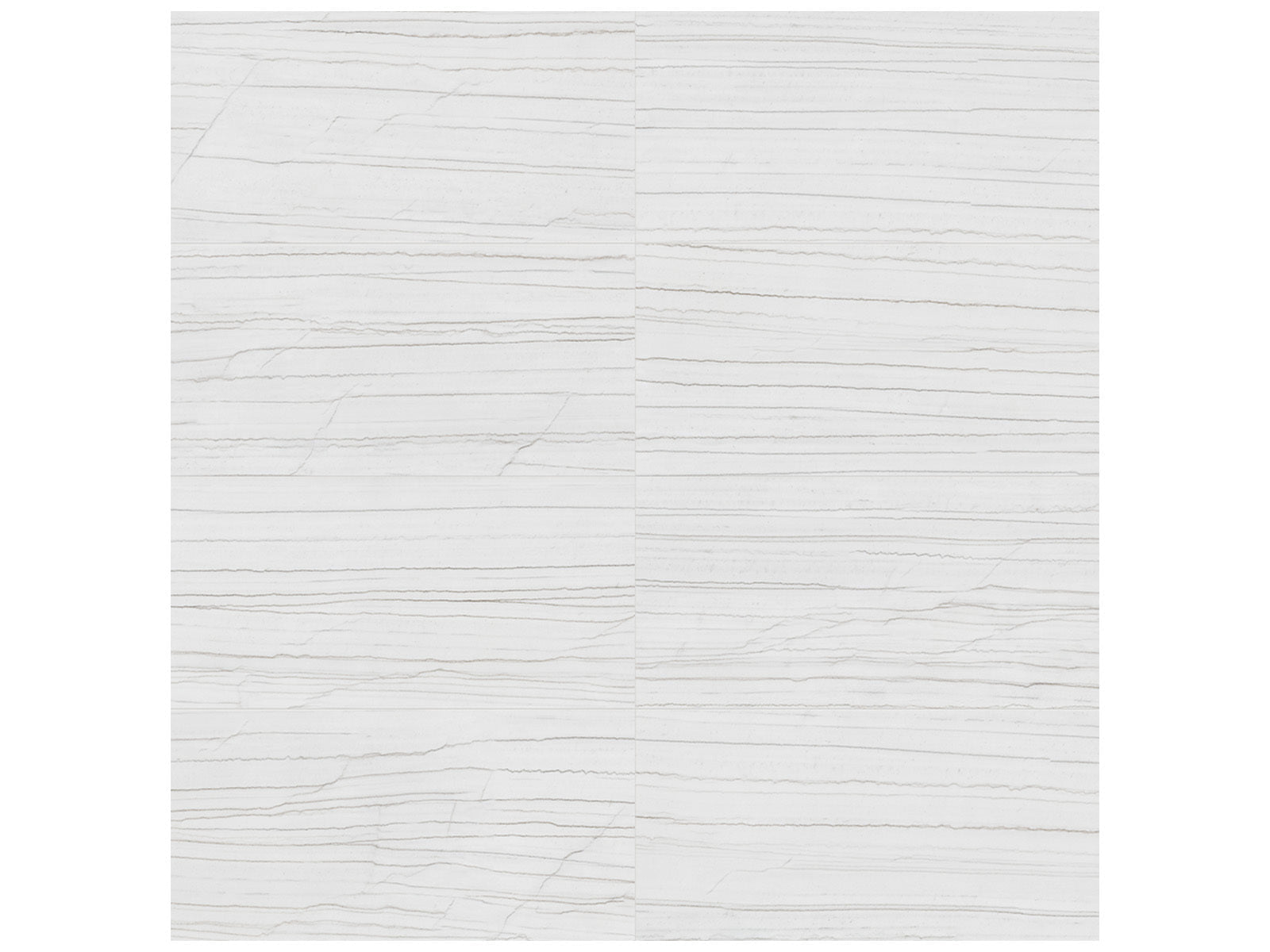 Anatolia - Majesto - Bianco Stratura - Tuile de porcelaine colorée dans la masse rectifiée aspect pierre 24 x 48 po