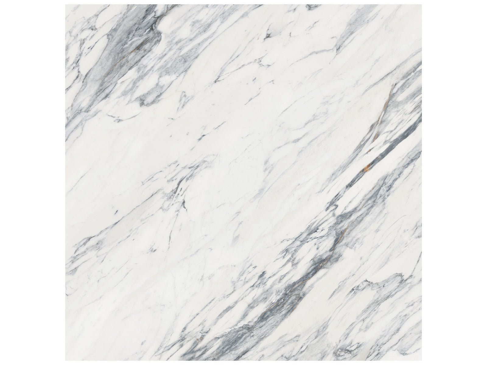 Anatolia - Majesto - Calacatta Corchia - Tuile de porcelaine colorée dans la masse rectifiée aspect pierre 24 x 48 po