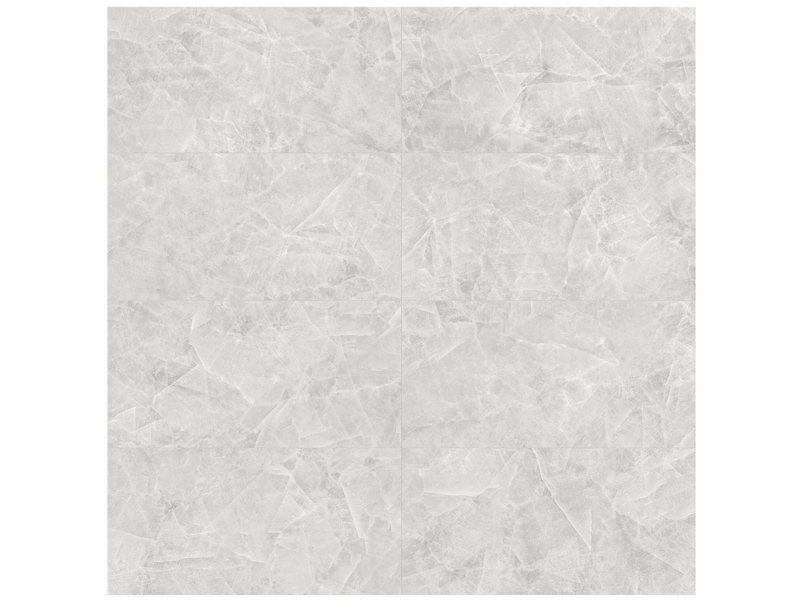 Anatolia - Majesto - Crystal Bianco - Tuile de porcelaine colorée dans la masse rectifiée aspect pierre 24 x 48 po