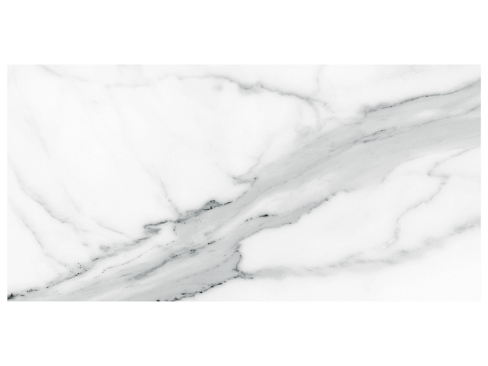 Anatolia - Majesto - Statuario - Tuile de porcelaine colorée dans la masse rectifiée aspect pierre 12 x 24 po