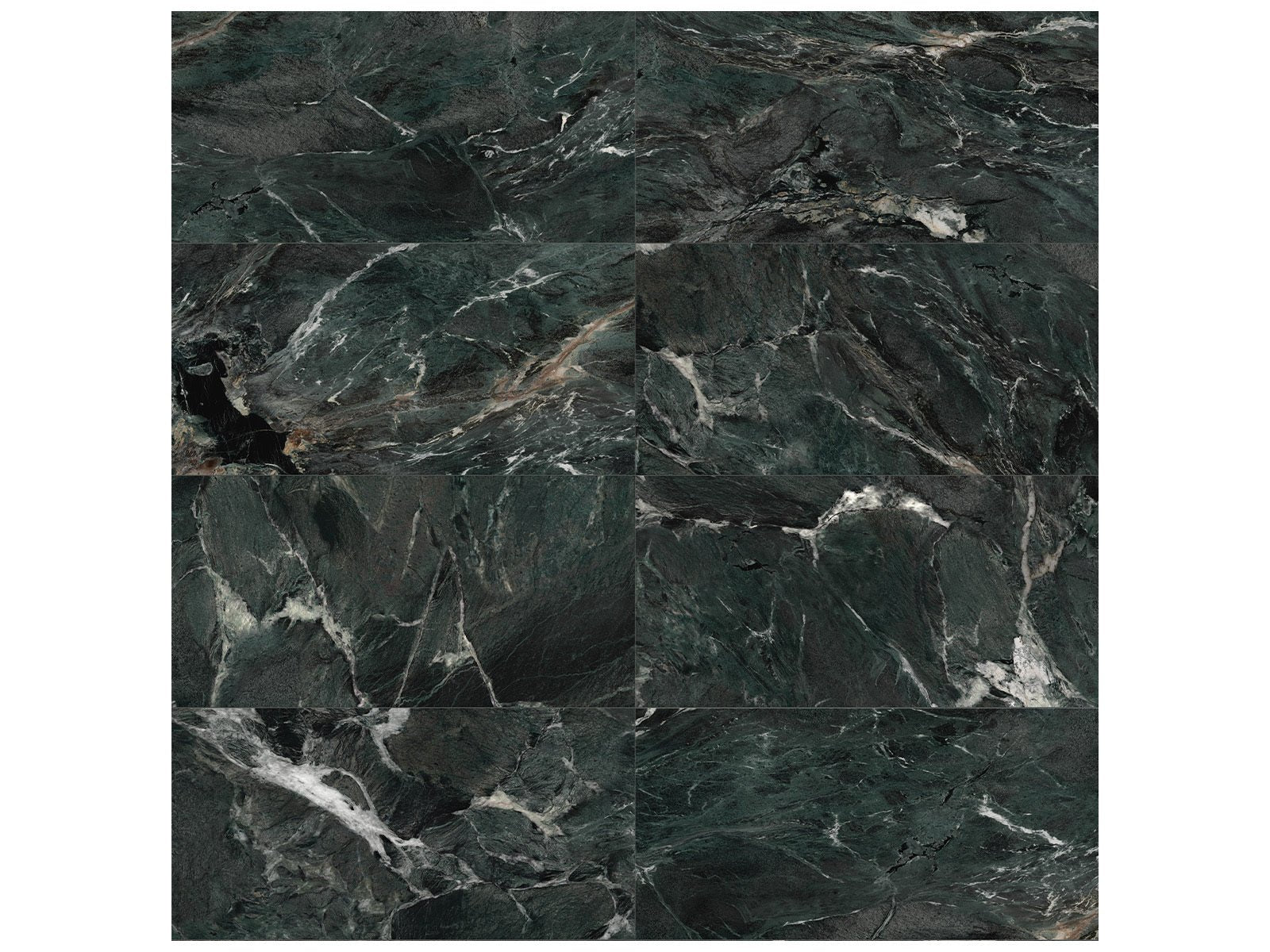 Anatolia - Majesto - Verdi Alpi - Tuile de porcelaine colorée dans la masse rectifiée aspect pierre 36 x 36 po