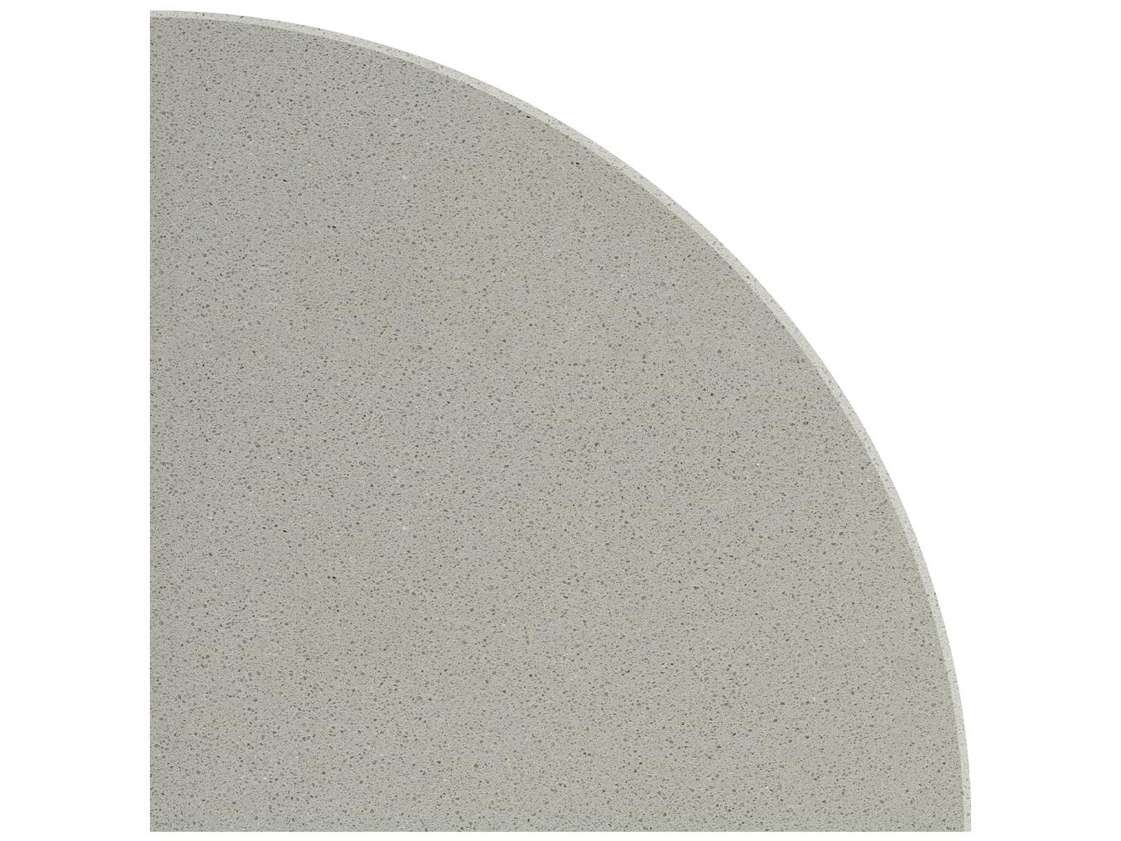Anatolia - Marmiline - Fog - Tablette d'angle en pierre reconstituée polie 22,6 cm (8,9 po) - boîte de 10