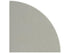 Anatolia - Marmiline - Fog - Tablette d'angle en pierre reconstituée polie 22,6 cm (8,9 po) - boîte de 10