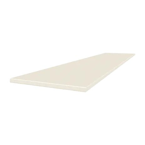 Anatolia - Marmiline - Ivory - Banc de douche en pierre reconstituée polie 45,7 x 119,8 cm (18 x 47,2 po) - vue 3D