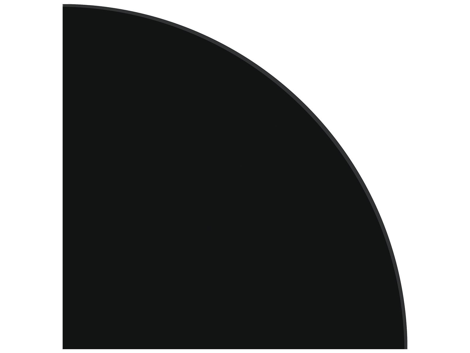 Anatolia - Marmiline - Midnight - Tablette d'angle en pierre reconstituée polie 22,6 cm (8,9 po) - boîte de 10