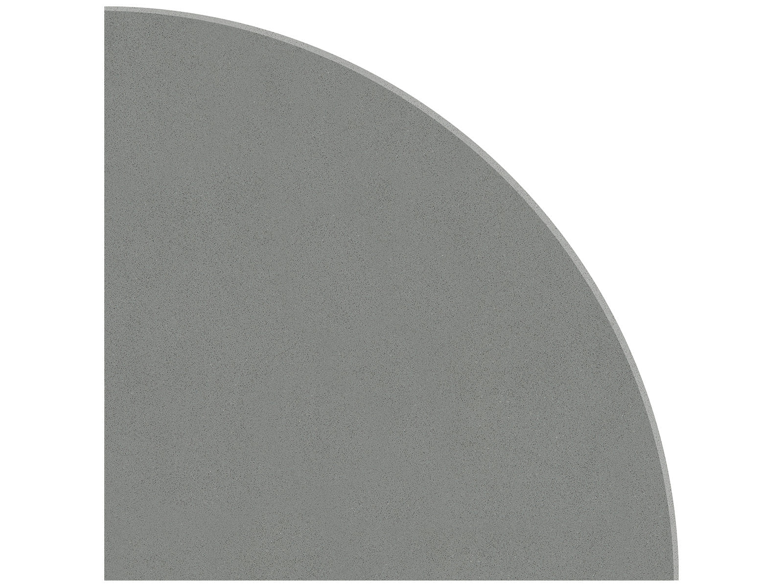 Anatolia - Marmiline - Shadow - Tablette d'angle en pierre reconstituée polie 22,6 cm (8,9 po) - boîte de 10