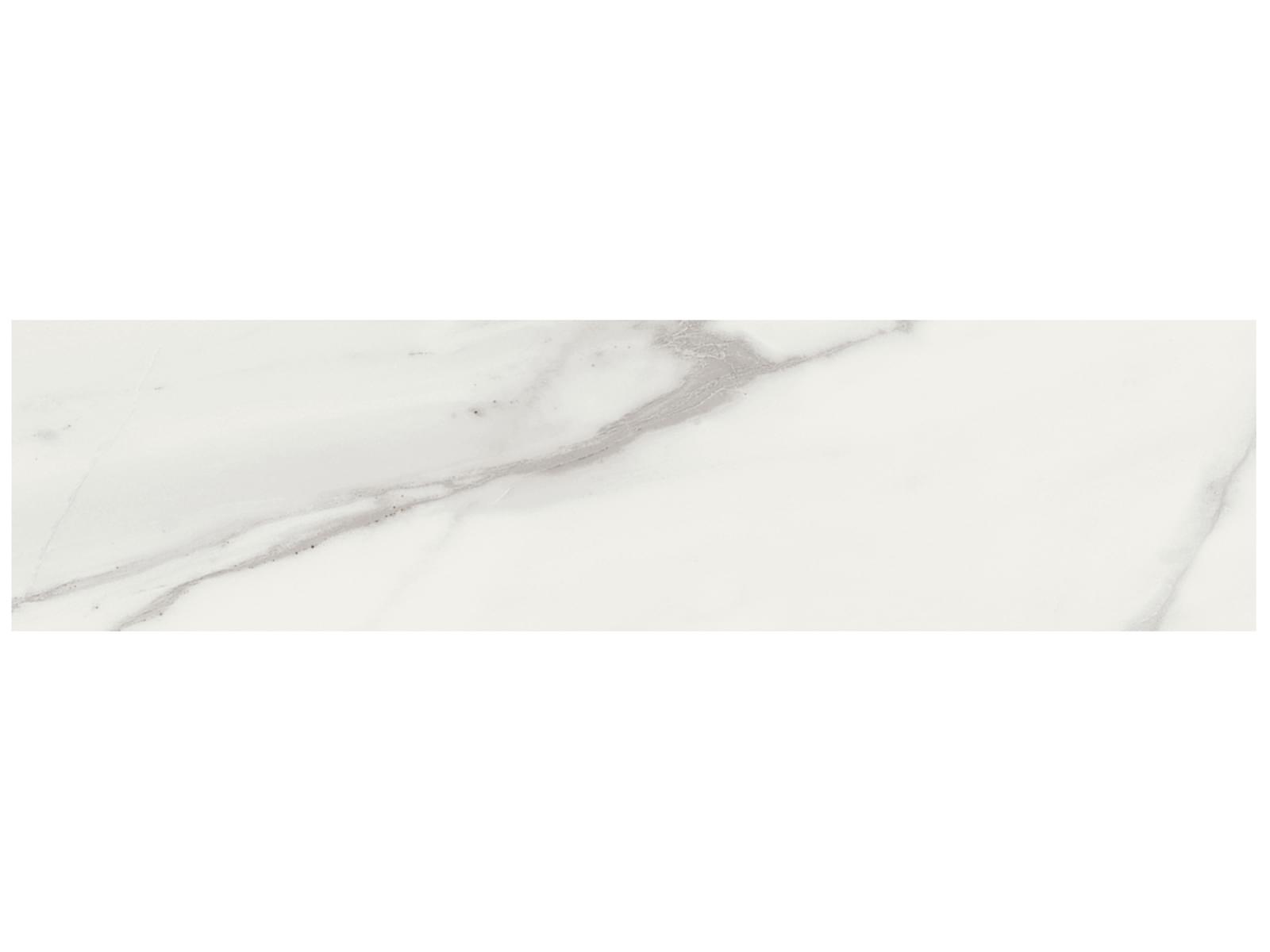 Anatolia - Mayfair - Volakas Grigio - Quart-de-rond mat de porcelaine émaillée 7,1 x 30 cm (3 x 12 po)