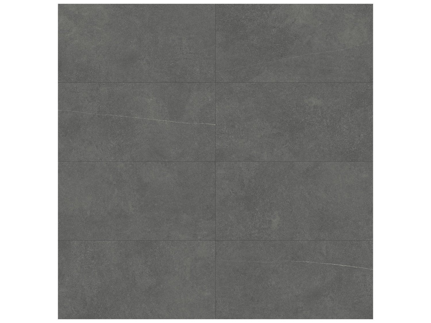 Anatolia - Mjörk - Carbon - Tuile de porcelaine colorée dans la masse, fini mat 60 x 120 cm (24 x 48 po)