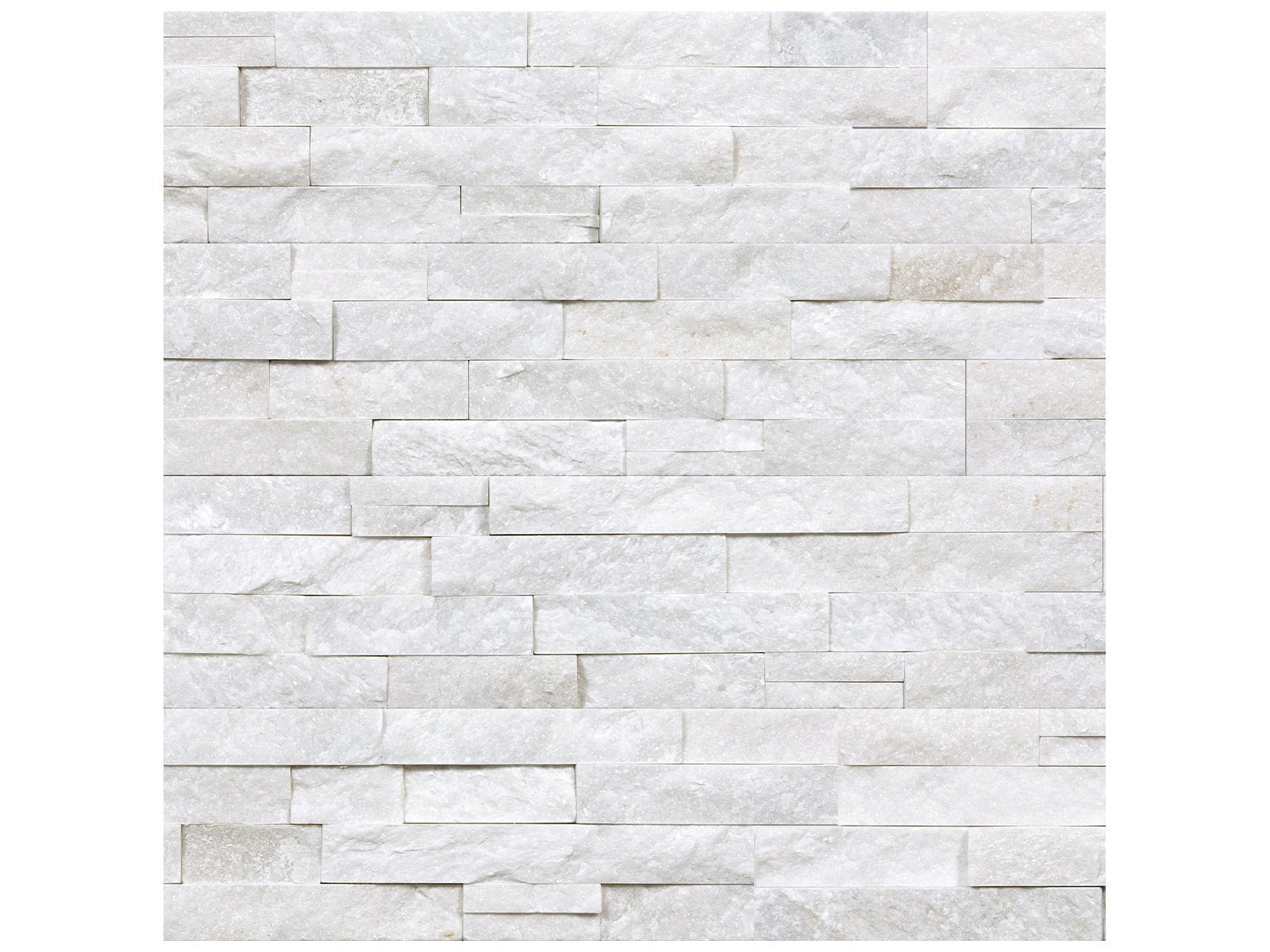 Anatolia - Mosaïque de pierre naturelle Ledger Stone Glacier adoucie - 6" x 24"