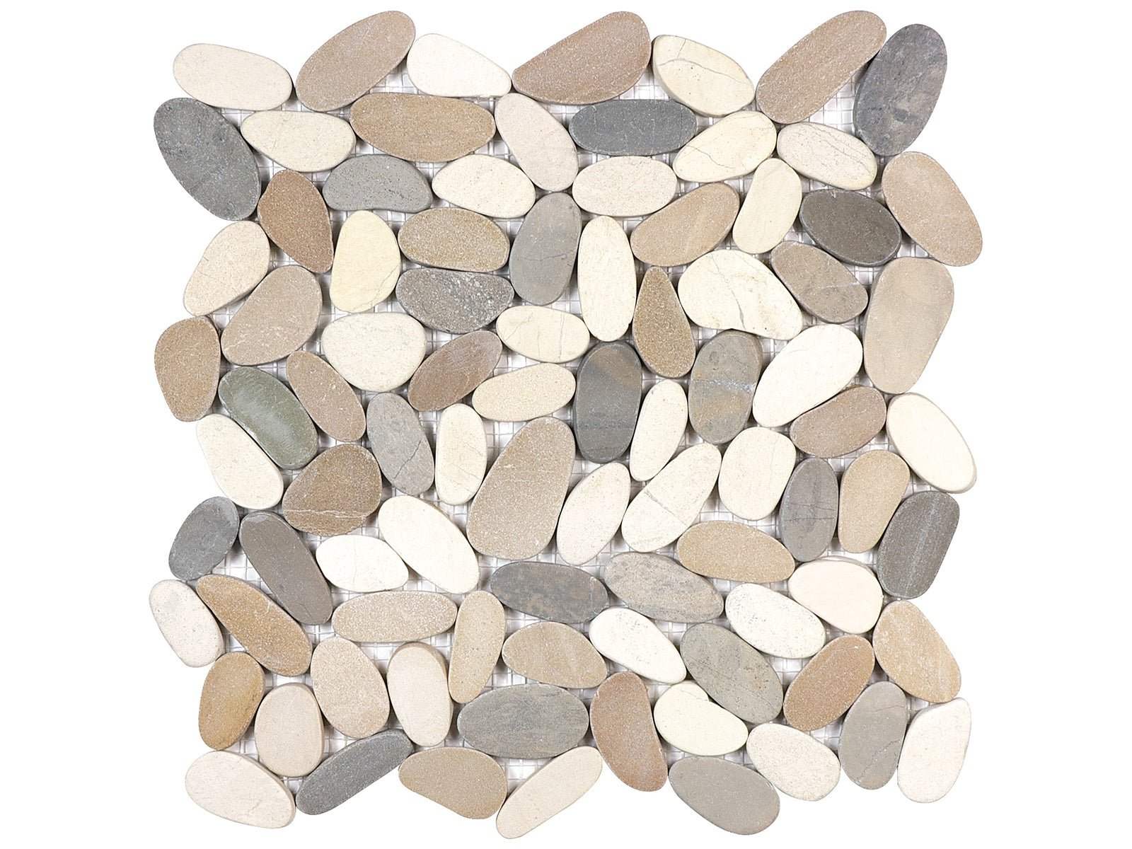 Anatolia - Mosaïque de pierre naturelle Zen Harmony Warm Blend - Ceramed