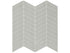 Anatolia - Mosaïque de verre Element Mist Chevron 12" x 12" ||3001-0058-0 - Ceramed