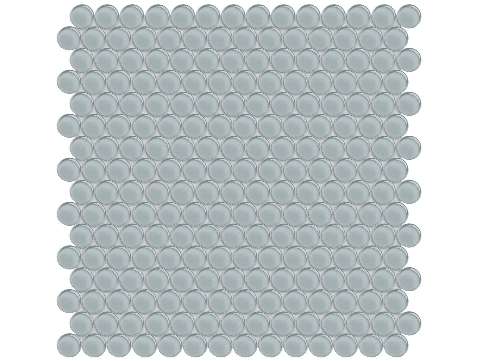 Anatolia - Mosaïque de verre Element Shadow Penny Round 12" x 12" ||3001-0073-0 - Ceramed