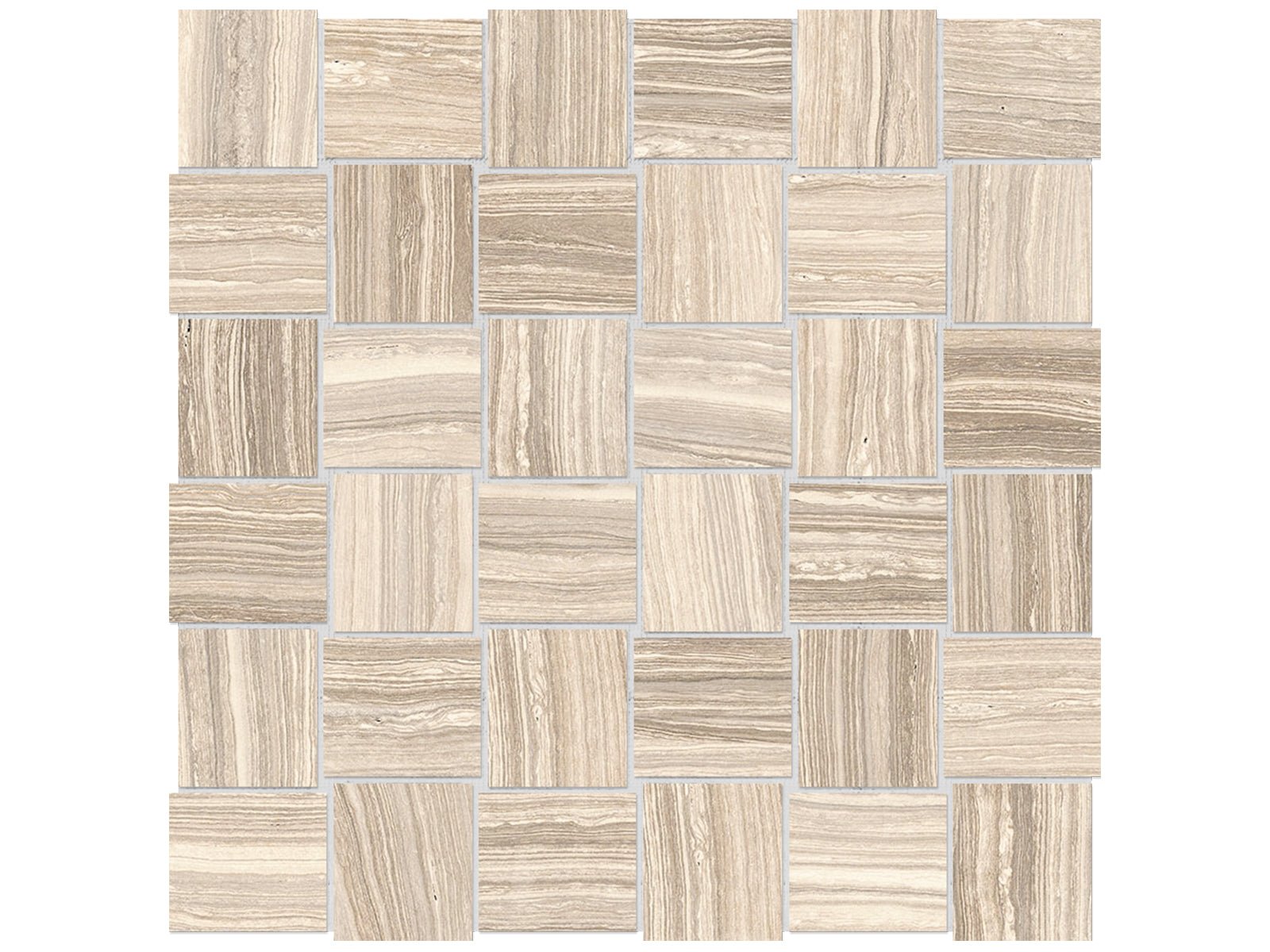 Anatolia - Mosaïque Eramosa Sand Mat 12" x 12" (vendu en pi²) ||4501-0086-0-SQFT - Ceramed