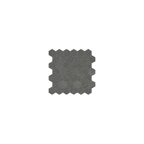 Anatolia - Mosaïque Mjörk Carbon Mat 12" x 12" ||4501-0382-0 - Ceramed