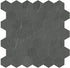 Anatolia - Nord - Carbon - Mosaïque hexagone Matte 5 cm (2 po) ||4501-0394-1 - Ceramed