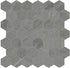 Anatolia - Nord - Chromium - Mosaïque hexagone Matte 5 cm (2 po) ||4501-0393-1 - Ceramed