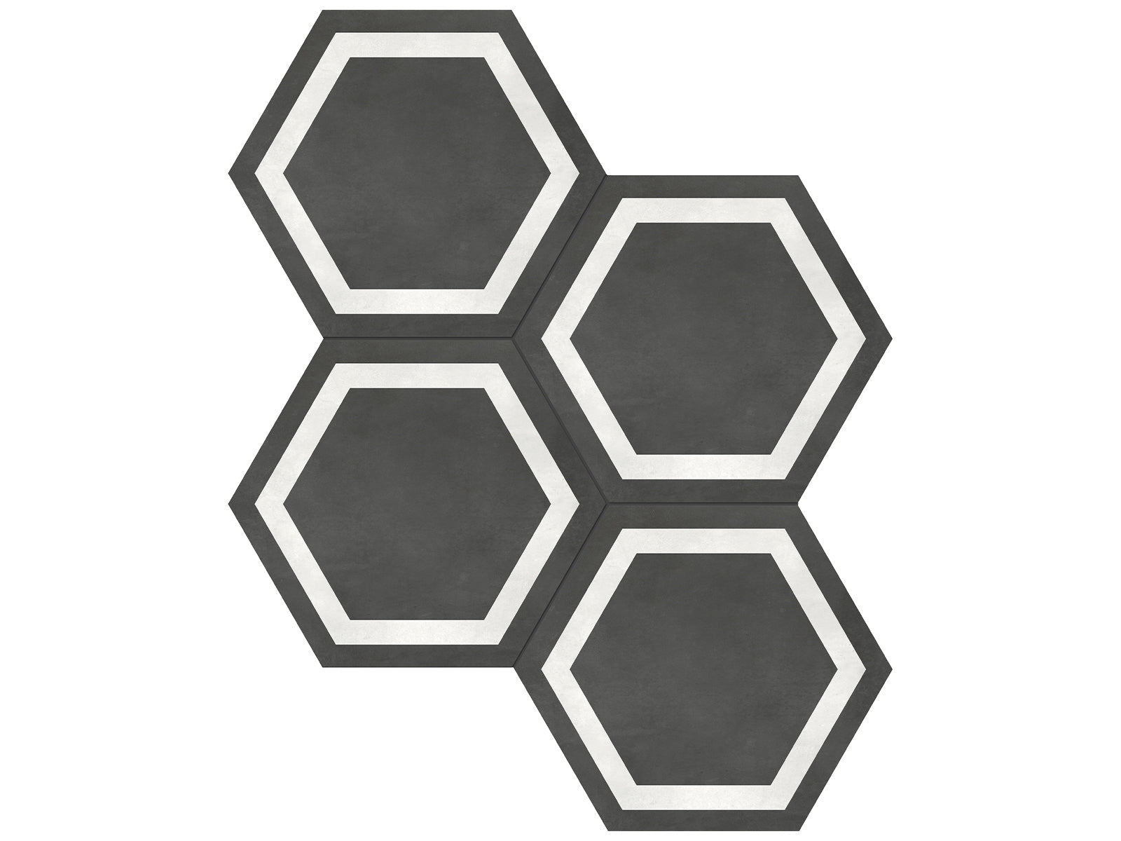 Anatolia - Plancher de céramique Form Graphite Mat 7" x 7-3/4" ||4500-0749-0 - Ceramed