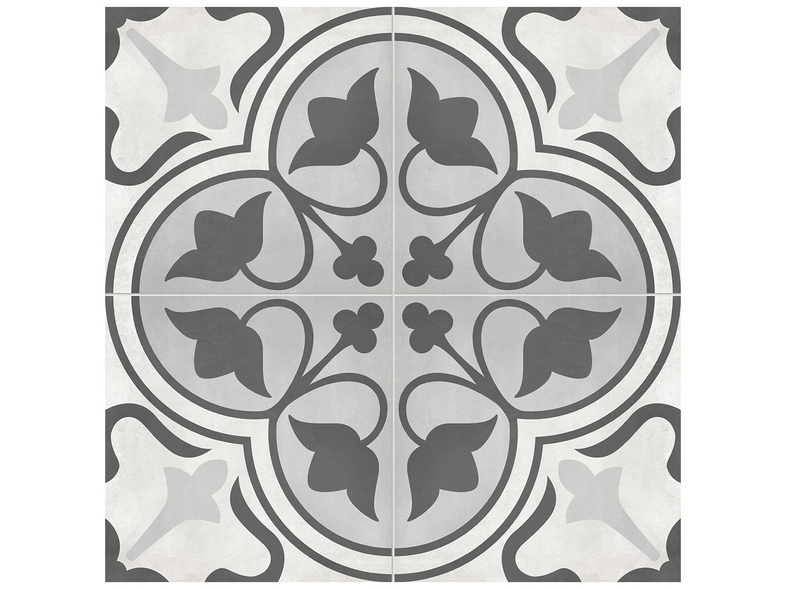 Anatolia - Plancher de céramique Form Ice Clover Mat 7-3/4" x 7-3/4" ||4500-0751-0 - Ceramed