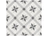 Anatolia - Plancher de céramique Form Ice Compass Mat 7-3/4" x 7-3/4" ||4500-0754-0 - Ceramed