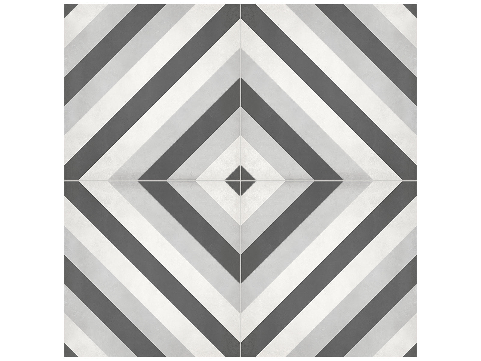 Anatolia - Plancher de céramique Form Ice Diamond Mat 7-3/4" x 7-3/4" ||4500-0756-0 - Ceramed