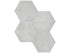 Anatolia - Plancher de céramique Form Ice Mat 7" x 7-3/4" ||4500-0743-0 - Ceramed