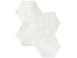 Anatolia - Plancher de céramique Form Ivory Mat 7" x 7-3/4" ||4500-0741-0 - Ceramed