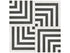 Anatolia - Plancher de céramique Form Monochrome Geo Mat 7-3/4" x 7-3/4" ||4500-0774-0 - Ceramed