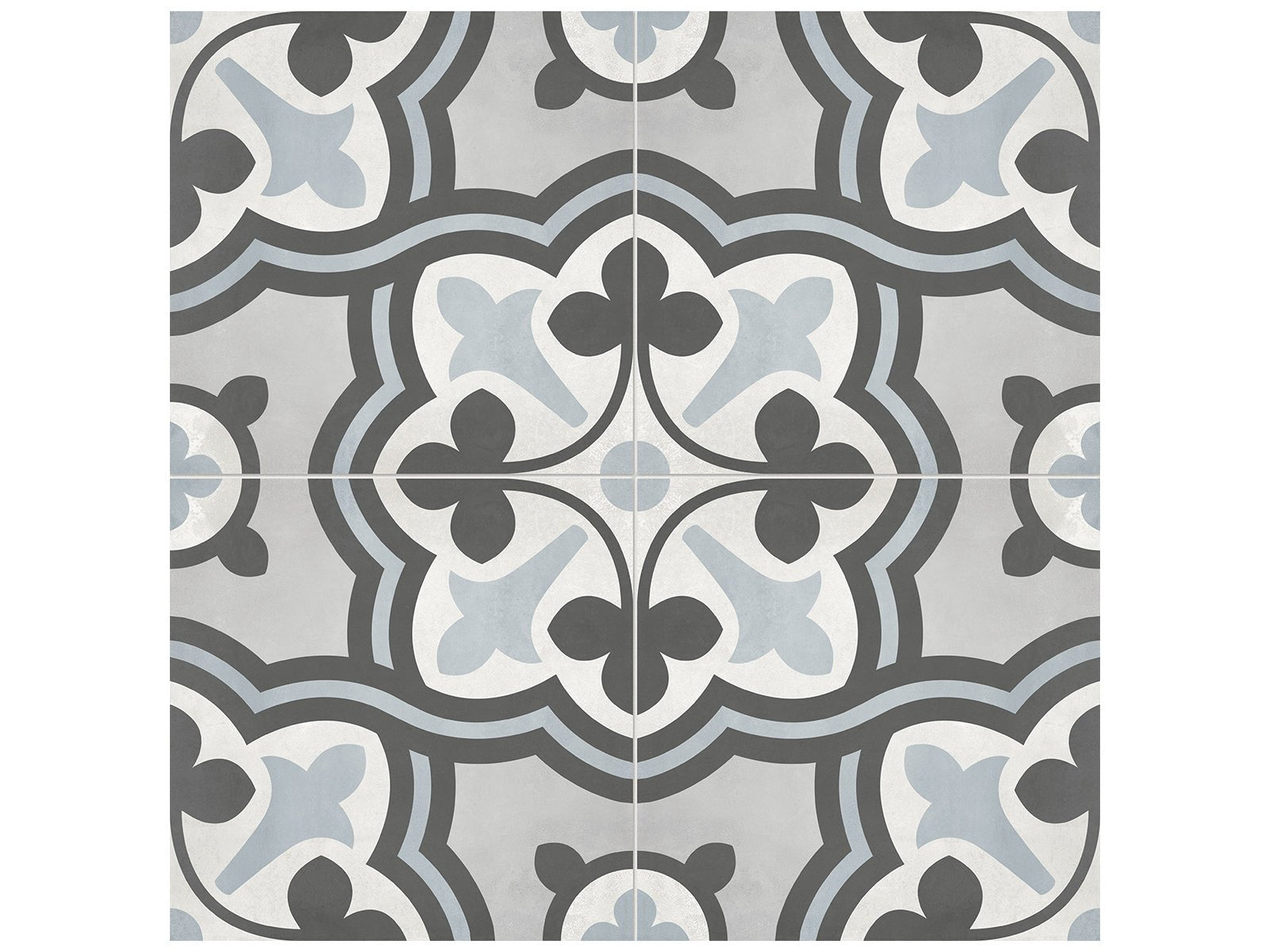 Anatolia - Plancher de céramique Form Tide Baroque Mat 7-3/4" x 7-3/4" ||4500-0766-0 - Ceramed
