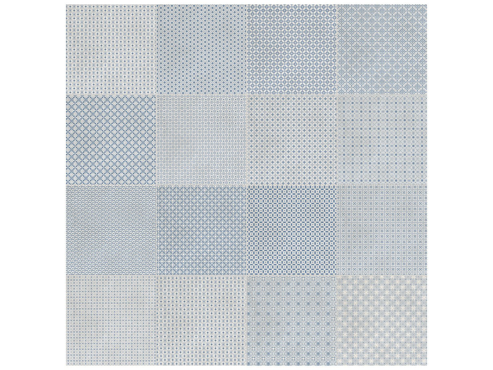 Anatolia - Plancher de céramique Tapestri Denim Blend Mat 7-3/4" x 7-3/4" ||4500-0978-0 - Ceramed