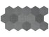 Anatolia - Planchers de céramique Tapestri Silk Mat 8-1/2" x 9-3/4"  (vendu au pi²) ||4500-0987-0-SQFT - Ceramed