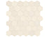 Anatolia - Serene Ivory - Mosaïque hexagonale de calcaire, fini adouci 4,9 cm (2 po)