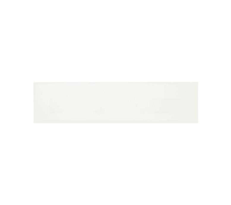 Soho Canvas White - Carreau mural céramique mat 4 x 16 po