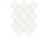 Soho Canvas White - Mosaïque Arabesque lustrée