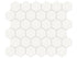 Soho Canvas White - Mosaïque Hexagon 2 po mate