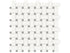 Soho Canvas White w/ Cement Chic - Mosaïque Basketweave mate