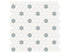 Soho Canvas White w/ Cloud Blue - Mosaïque Hexagon 1 po mate