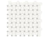 Soho Canvas White w/ Loft Grey - Mosaïque Basketweave mate
