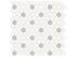 Soho Canvas White w/ Loft Grey - Mosaïque Hexagon 1 po mate
