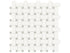 Soho Canvas White w/ Soft Sage - Mosaïque Basketweave mate