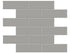 Anatolia - Soho - Cement Chic - Mosaïque Brick lustrée 12 x 12 po ||4501-0499-0 - Ceramed