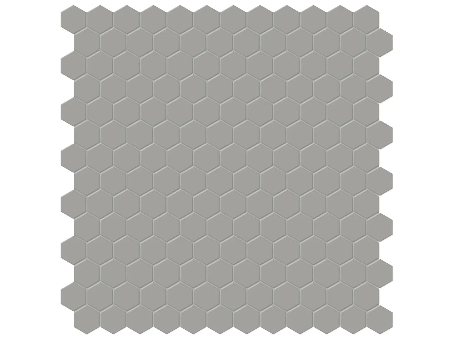 Soho Cement Chic - Mosaïque Hexagon 1 po mate