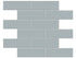 Anatolia - Soho - Cloud Blue - Mosaïque Brick lustrée 12 x 12 po ||4501-0502-0 - Ceramed