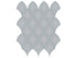 Soho Cloud Blue - Mosaïque Scallop lustrée